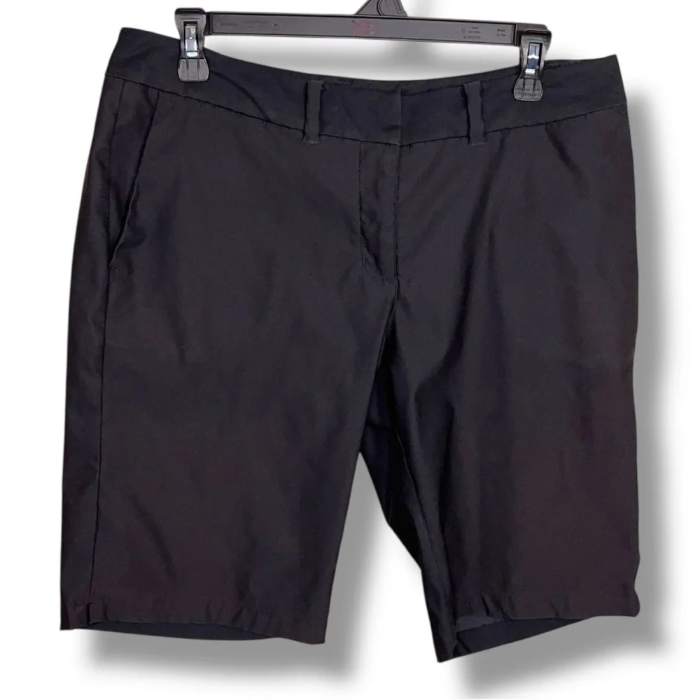 Size 8 Nike Womens Golf Shorts Black Athletic Activewear Outdoor Lightweight